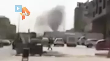 Опубликовано видео с места взрыва на рынке в Багдаде