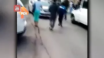 Первое видео с места взрыва в Уфе