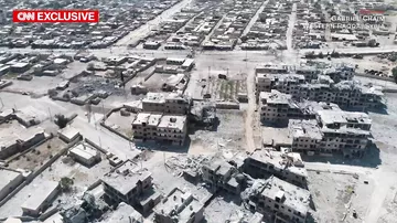 CNN показал руины столицы ИГ с беспилотника