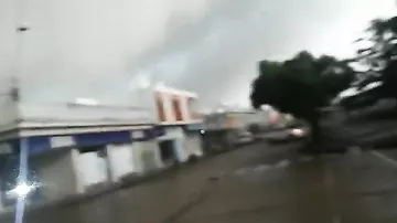 Видео торнадо, который якобы уничтожает Карибские острова, — фейк