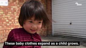 Британский дизайнер изобрел одежду, которая "растет" вместе с ребенком
