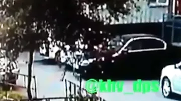 Злоумышленник чуть не сгорел заживо, пытаясь спалить чужую машину попал на видео