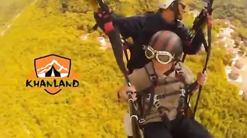 Azərbaycanda bir ilk: 75 yaşlı kişi paraşütlə 2100 metrdən tullandı
