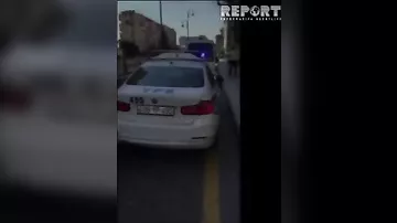 Bakıda yol polisi qızının ölüm xəbərini alan qadın sürücüyə yardım etdi