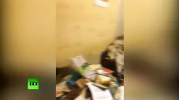 Опубликовано видео из квартиры кубанских каннибалов