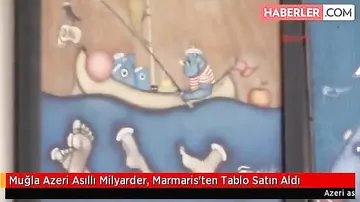 Fərhad Əhmədov 360 milyon dollarlıq "üzən sarayı" ilə Mərmərəyə gəldi, 10 min dollarlıq tablo aldı