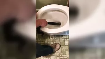 Видео, где сосед голыми руками достаёт из туалета змею, набрало 5 млн просмотров