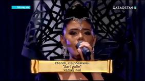 Самира Эфенди исполнила "Sarı gəlin" на грандиозном международном шоу