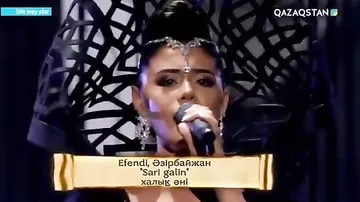 Самира Эфенди исполнила "Sarı gəlin" на грандиозном международном шоу