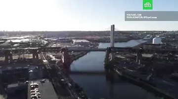 Снос моста в Нью-Йорке превратили в шоу