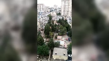 İnşaatçılar metrosunun yaxınlığında yaşıllıq massivi məhv edilir