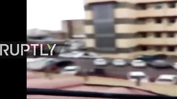 Самоподрыв боевика ИГ в Ливии попал на камеры