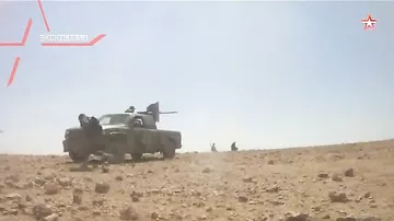 Снайпер ИГИЛ* ведет огонь и уничтожается выстрелом из РПГ: кадры боя от первого лица