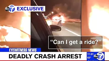 Виновник аварии уехал на такси, пока его пассажирка горела заживо