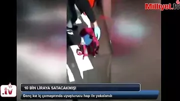 Gənc qadının alt paltarından çıxanlar şok etdi