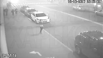 Новые кадры со смертельным ДТП в Харькове: "Мажорка" на Lexus снесла людей на тротуаре