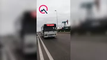Bakıda avtobus özbaşınalığı