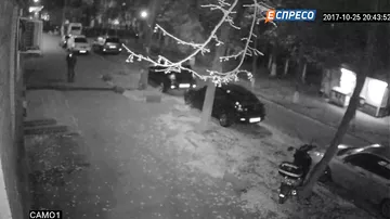 Покушение на Мосийчука сняла камера наблюдения