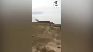Атака «джихадмобиля» на пост иракской армии попала на видео