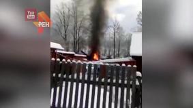 В Амурской области при взлете разбился пассажирский самолет