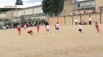 Пользователей Сети умилил 7-летний сын Роналдо, который забил «красивый» гол