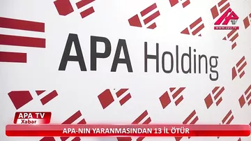 APA İnformasiya Agentliyinin 13 yaşı tamam olur