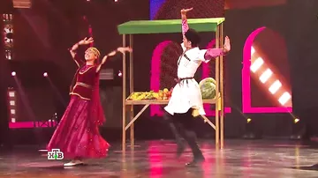 Азербайджанский национальный танец на российском телеканале