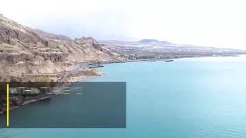 На дне турецкого озера нашли огромный замок