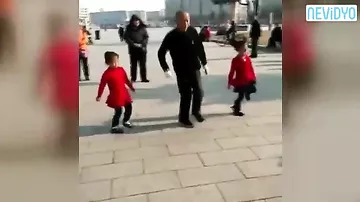"Вирусный" танец в Гонг-Конге