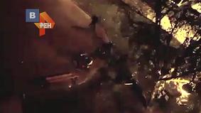 Видео драки между фанатами "Зенита" и "Реал Сосьедад" в Сан-Себастьяне