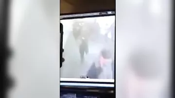 Камера сняла момент взрыва в переходе на Манхеттене