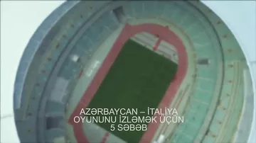 Olimpiya Stadionu, Azərbaycan – İtaliya. Millimizi dəstəkləyək!