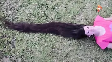 Aргентинская Рапунцель стала мировой рекордсменкой по длине волос