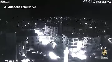 Момент взрыва в Идлибе, при котором погибли 30 человек