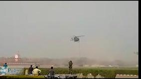 Открепившийся канат от вертолёта застал врасплох троих солдат во время десантирования в Инди