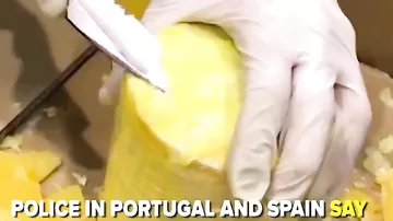 В Португалии в ананасах нашли тонну кокаина