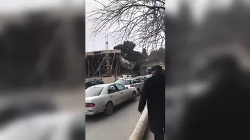 В Баку произошло обрушение в торговом центре