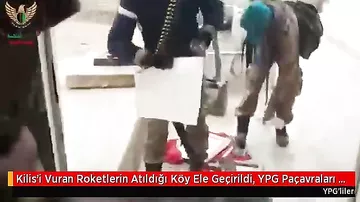 Abudan kəndi ələ keçirildi, YPG-nin bayrağı yandırıldı
