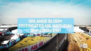 Орландо Блум разбил гоночный болид в свой день рождения
