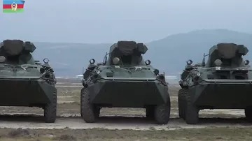 Часть доставленной российской военной техники принята на вооружение азербайджанской армии