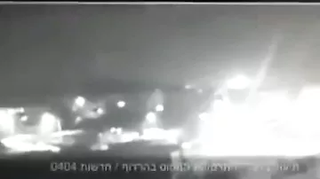 Падение сбитого сирийцами израильского истребителя попало на камеры