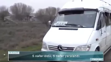 BDU tələbəsinin öldüyü qəzanın görüntüləri yayıldı