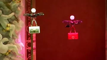 Moda tarixində ilk dəfə: zadəgan bacılar və dronlar