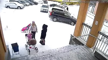 Полуторагодовалая девочка спасла мать от снежной лавины