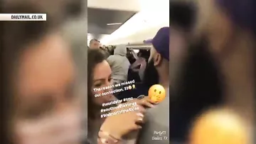 Пассажиры устроили жестокую драку на борту пассажирского лайнера