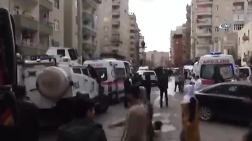 В центре турецкого города Диярбакыр произошел мощный взрыв