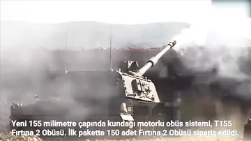 Турция провела испытания гаубицы Fırtına-2
