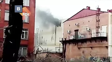 Новое возгорание зафиксировано в ТЦ в Кемерове