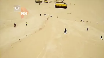 Спутники НАСА установили, как пески Сахары окрасили снег в Сочи