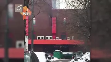 В Москве загорелся бизнес-центр
